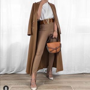 Zara slit front leggings bloggers favorite